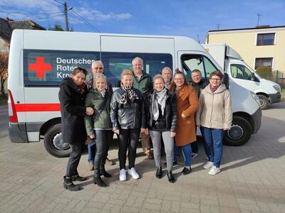 Erster Hilfstransport fr die Ukraine nach Kijewo Krlewskie, 81