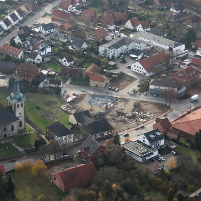 Luftbild Neubau sOfA, Blick von Norden, 23.11.2016